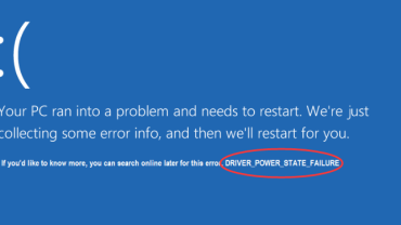 driver power state failure hatası