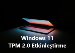 windows 11 tpm 2.0 etkinleştirme