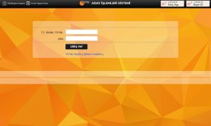 ais ösym giremiyorum