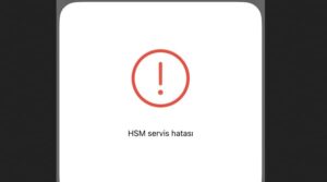 hsm servis hatası