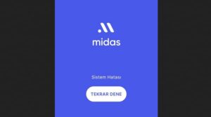 midas sistem hatası