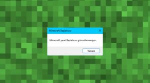 minecraft yerel başlatıcısı güncellenemiyor