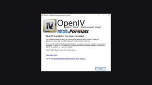 open ıv kurulum hatası