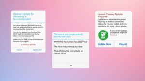 telefonda durduk yere reklam çıkıyor