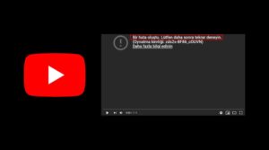 youtube bir sorun oluştu hatası