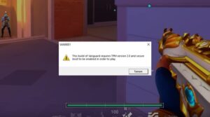 valorant vanguard hatası