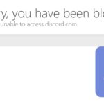 discord you have been blocked hatası