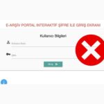 e arşiv portal açılmıyor