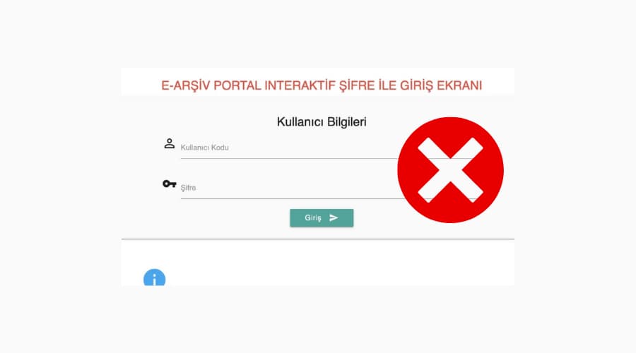 e arşiv portal açılmıyor