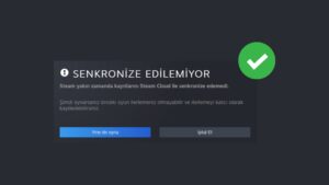 steam cloud senkronize edilemiyor