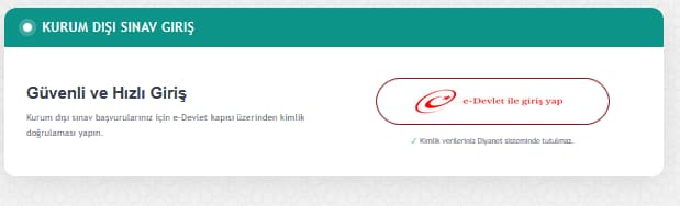 diyanet sınav başvurusu nasıl yapılır