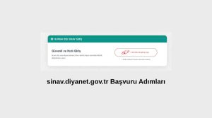 sınav diyanet gov tr başvuru